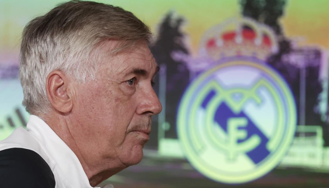 Carlo Ancelotti tiene contrato hasta junio de 2024 con el Real Madrid.