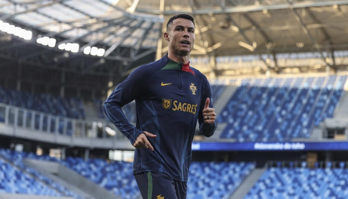 Cristiano Ronaldo, delantero portugués del Al Nassr de Arabia Saudita.