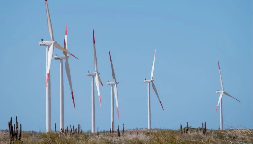 Parque eólico de energía limpia Jepírachi, en la alta Guajira.