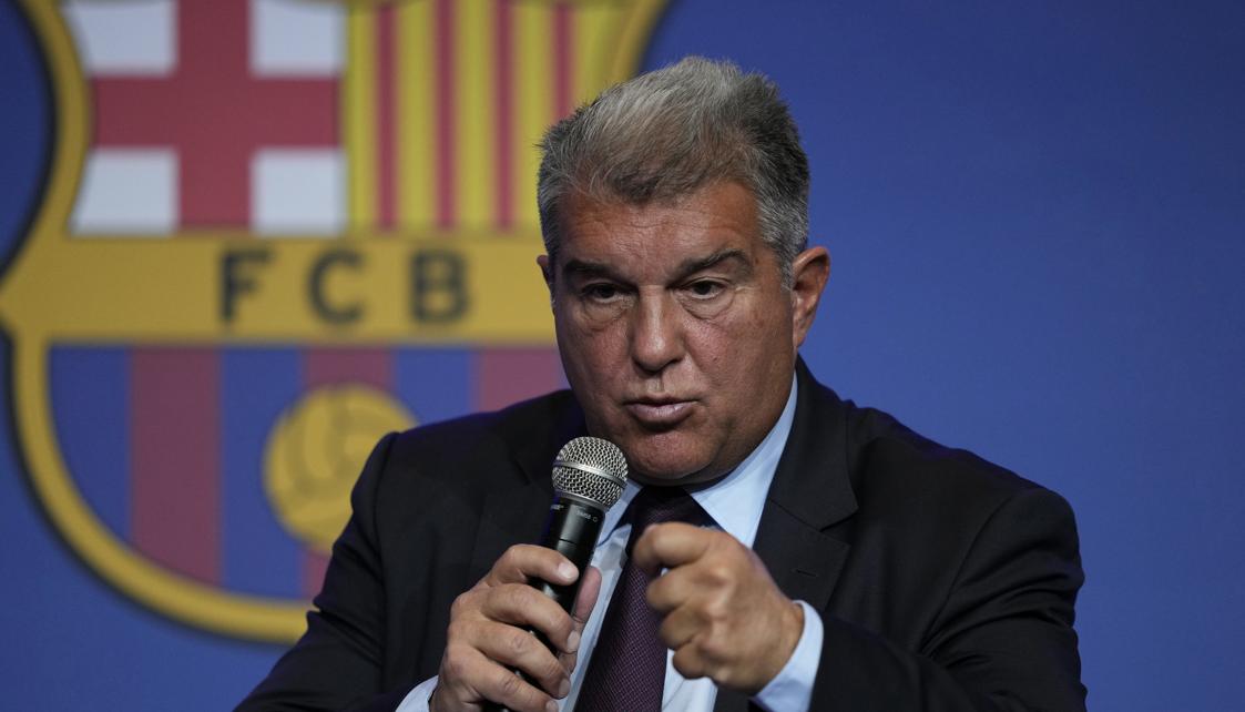 Joan Laporta, presidente del Barcelona. 