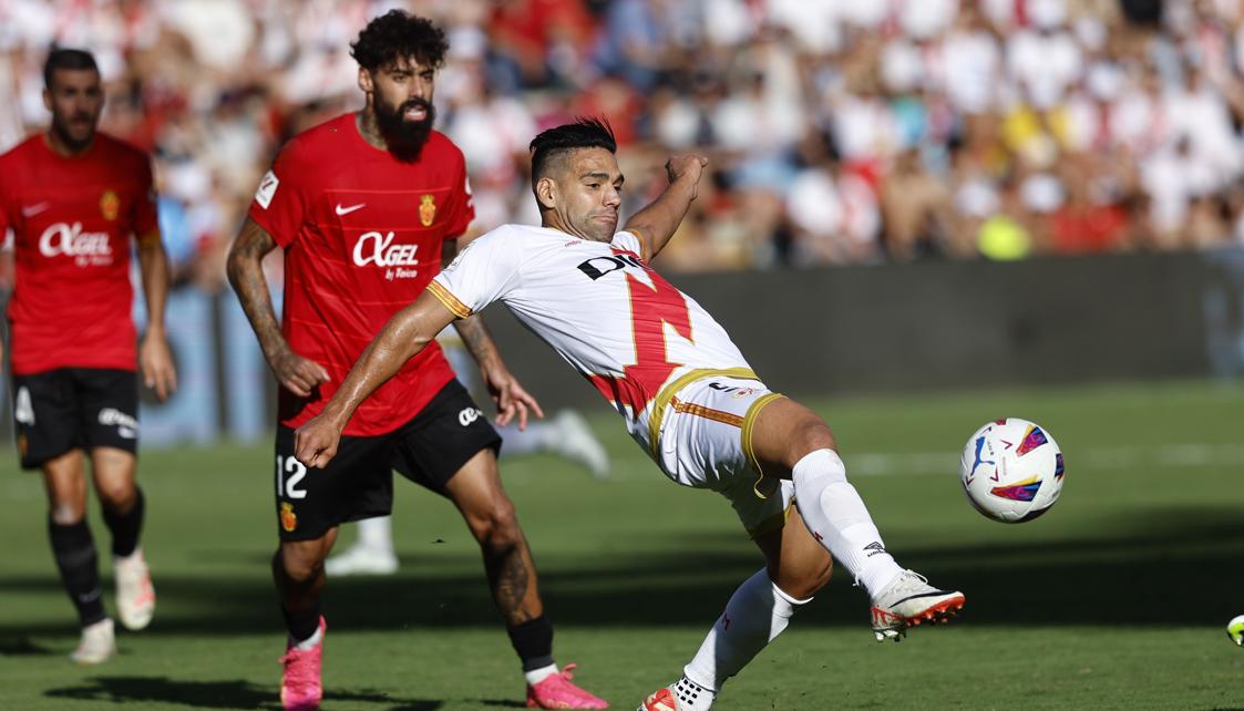 Falcao García marcó de pena máxima en el último partido contra el Real Mallorca. 