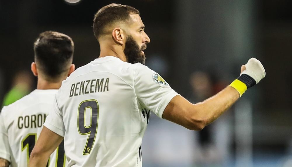 Karim Benzema, delantero del Al-Ittihad de Arabia Saudí.
