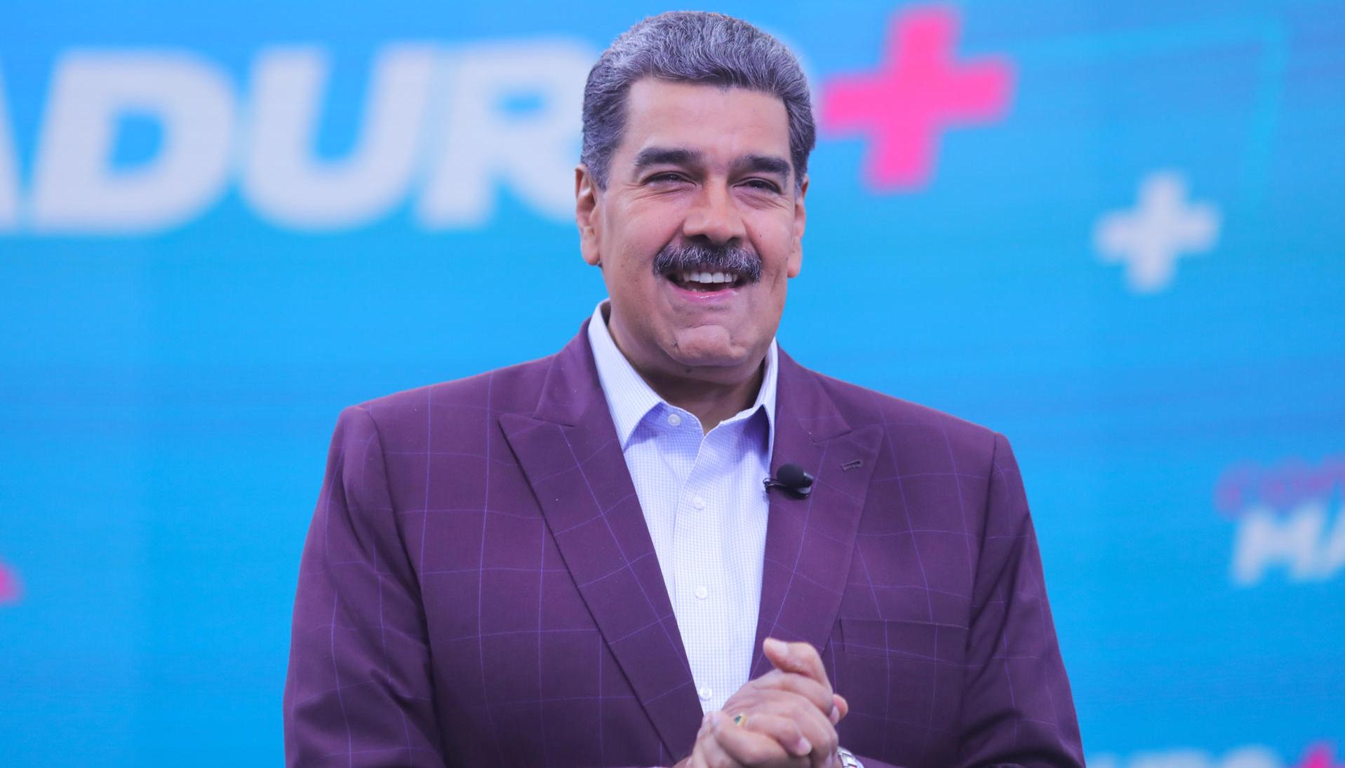 Nicolás Maduro en su programa de televisión