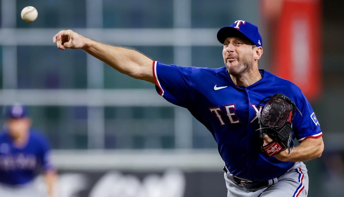 Max Scherzer abrirá el tercer juego de la Serie Mundial por los Rangers.