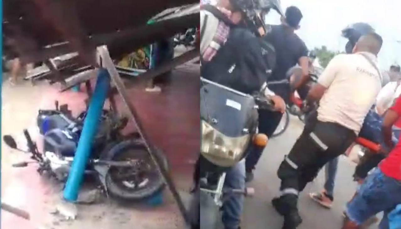 Lugar de los hechos en donde ocurrieron ambos accidentes.