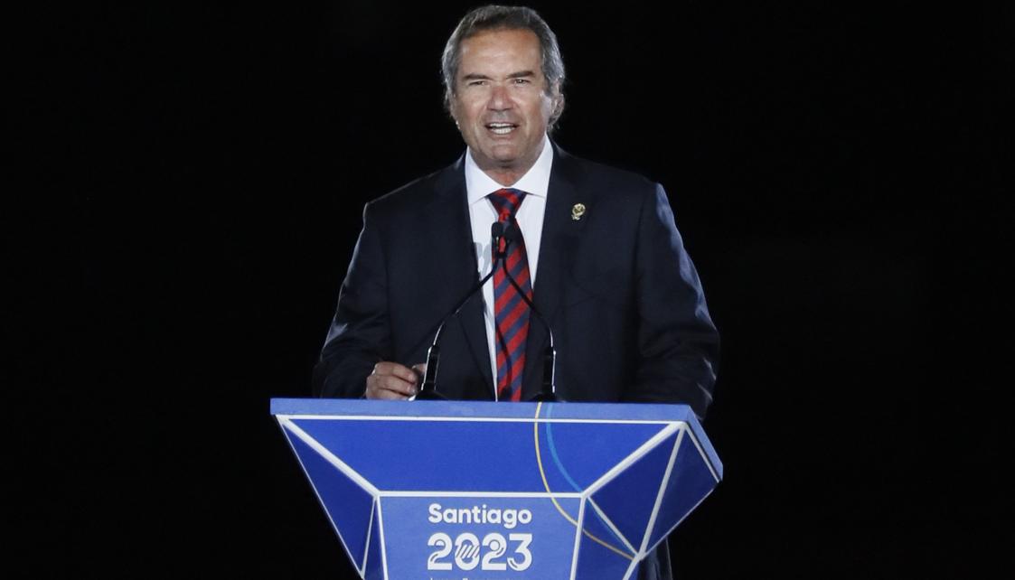 El chileno Neven Ilic, presidente de Panam Sports. 