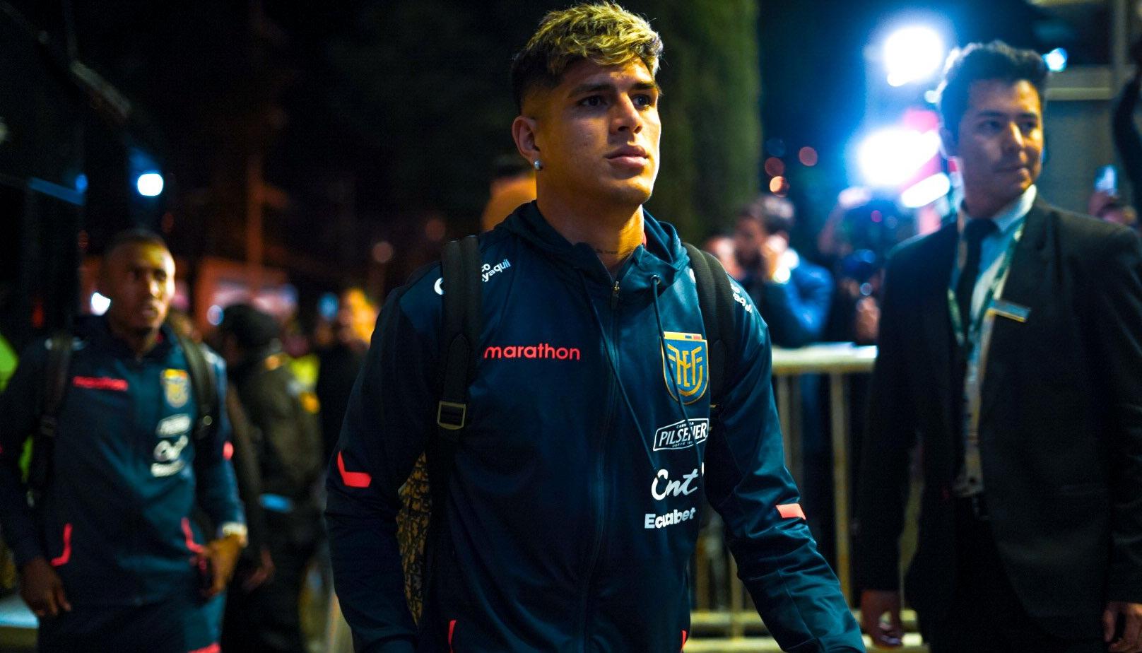 Piero Hincapié, defensa de la selección ecuatoriana. 
