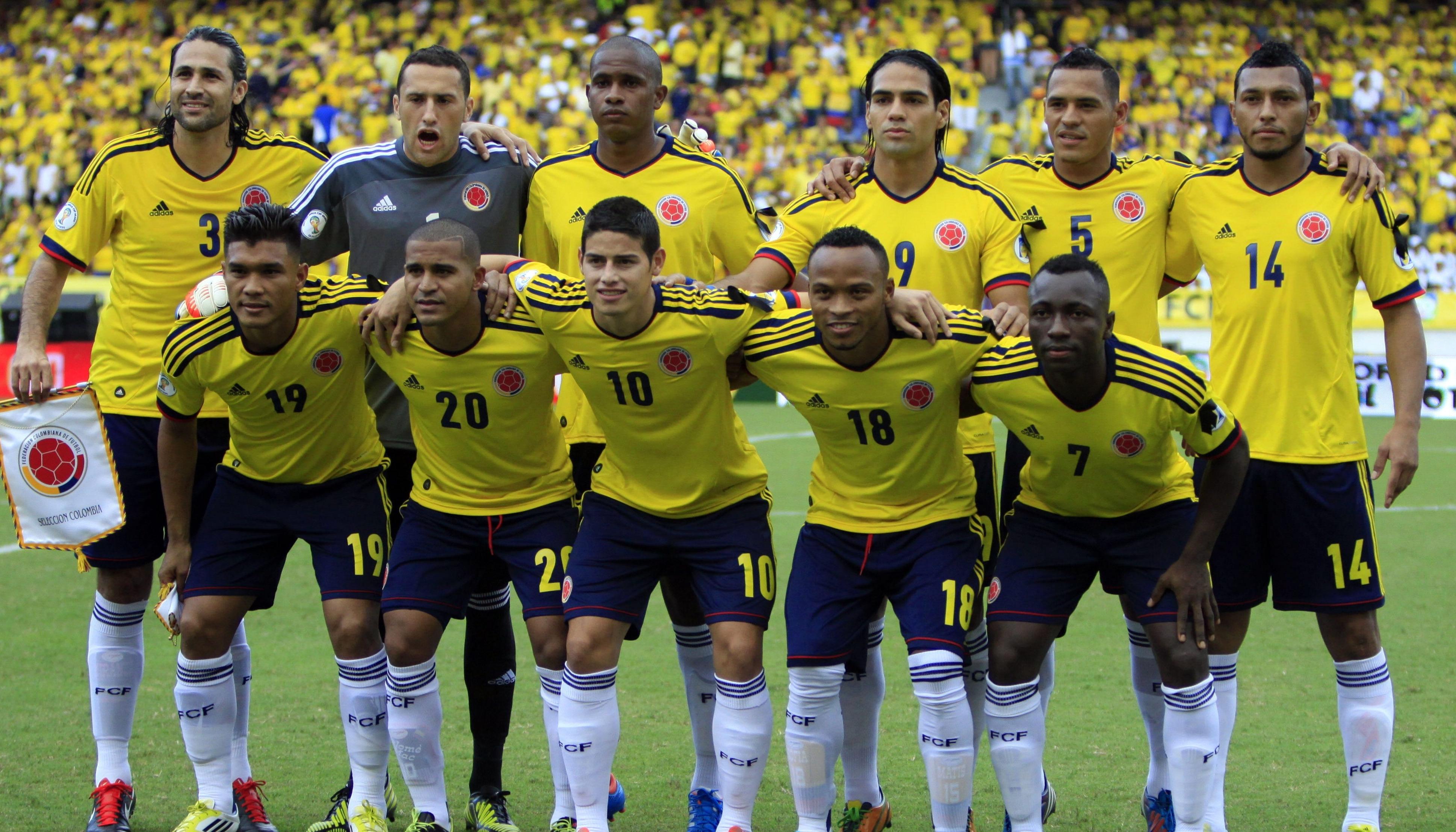 Selección Colombia que alcanzó el boleto al Mundial de Brasil 2014. 