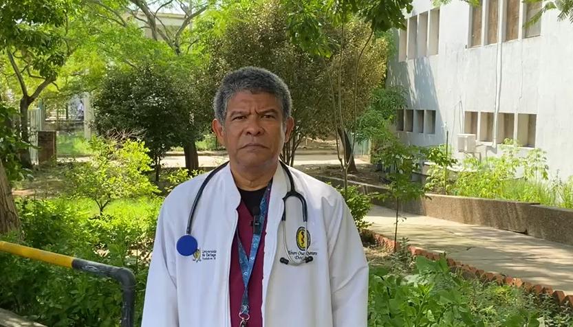 Álvaro Cruz, médico coordinador del CRUED