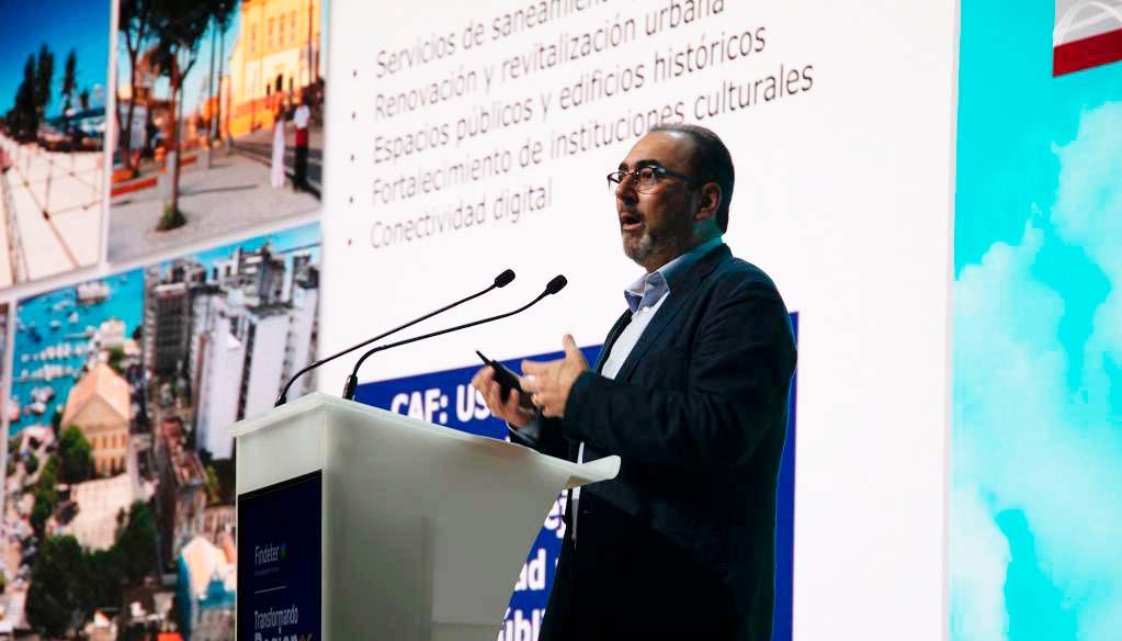  El presidente ejecutivo de la CAF, Sergio Díaz-Granados