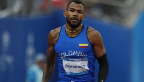 Anthony Zambrano no pudo repetir la medalla de oro obtenida hace cuatro años en Lima.