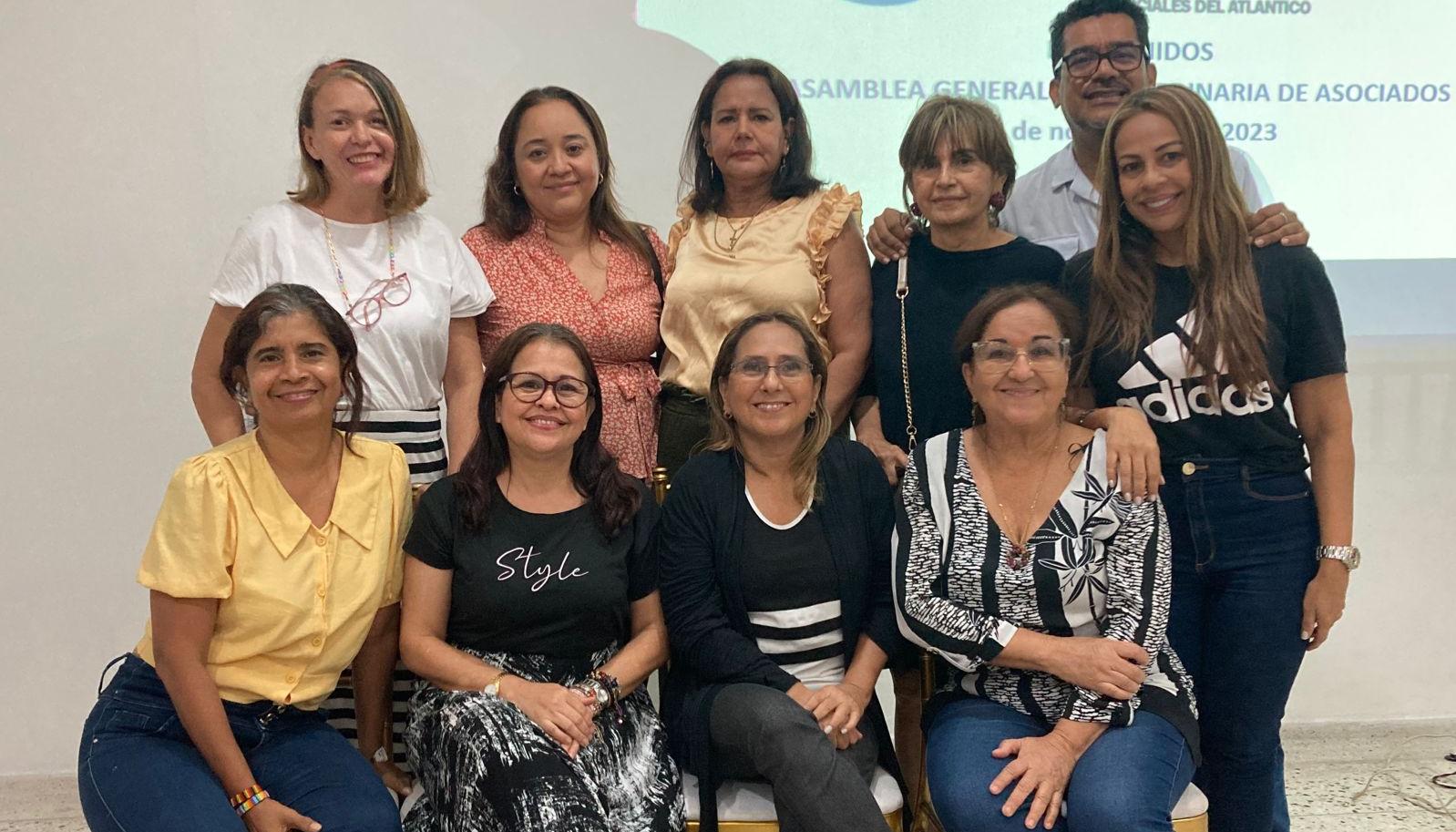 La nueva junta directiva de Acsa para un periodo de dos años