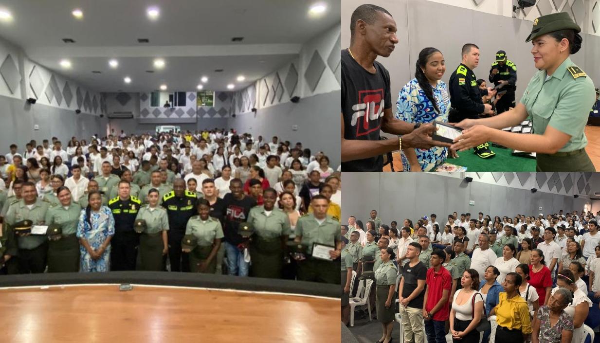 El lanzamiento de la estrategia se realizó en el Comando de la Policía Metropolitana de Barranquilla. 
