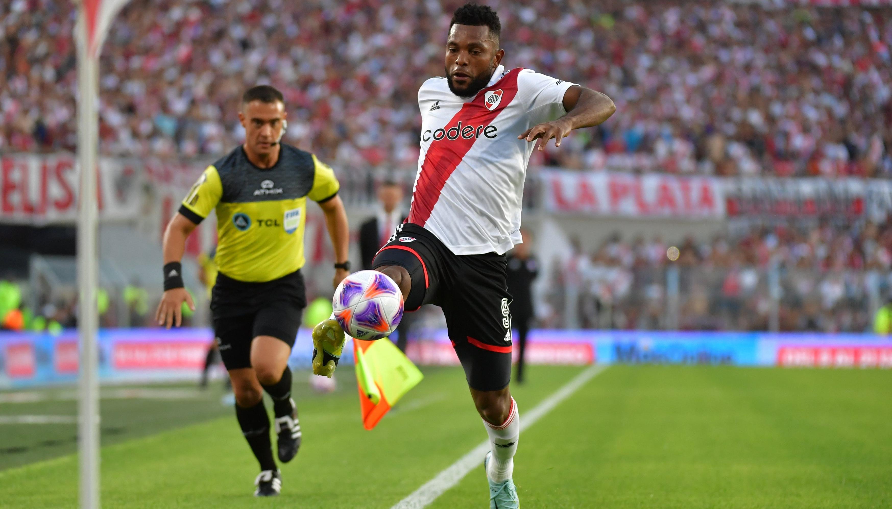 Miguel Borja es el máximo goleador de River Plate en el año. 