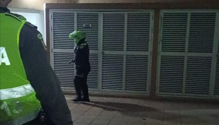 Barrio Betania, lugar donde quedó tendido el hombre.