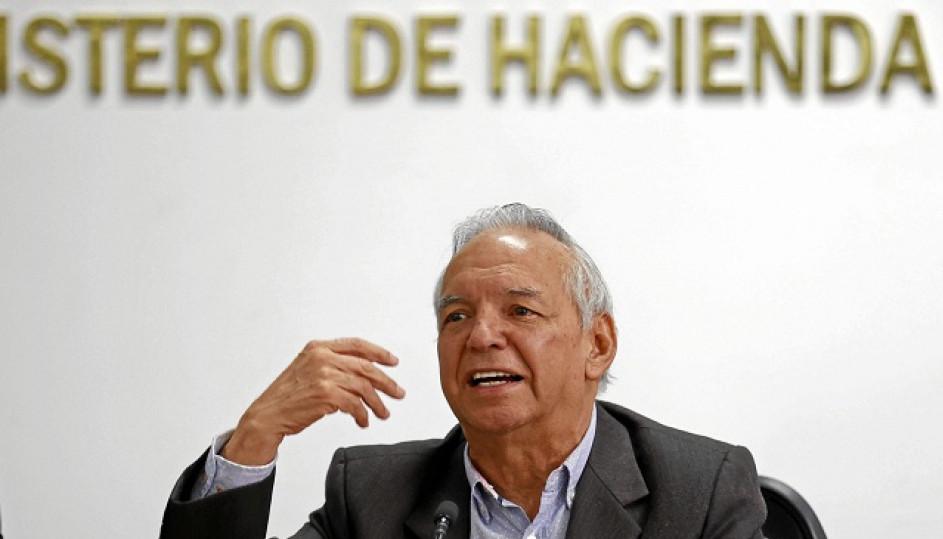 Ricardo Bonilla, ministro de Hacienda.