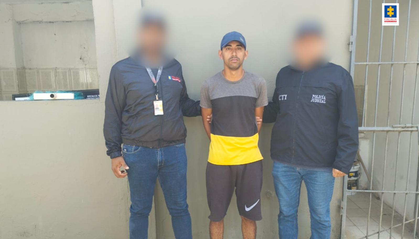 Kevin de Jesús Mercado Guerra, el capturado