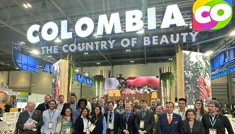 Equipo de ProColombia en Londres.