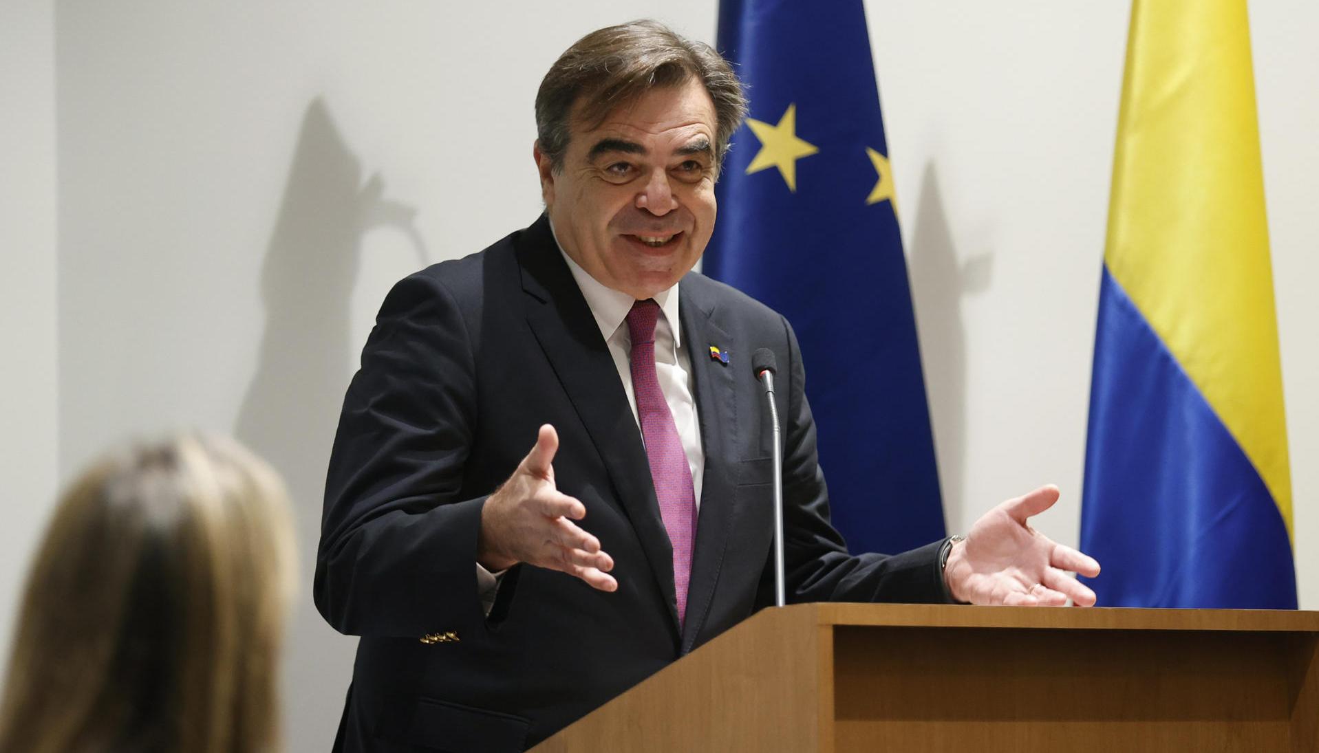 Margaritis Schinas, vicepresidente de la Comisión Europea.