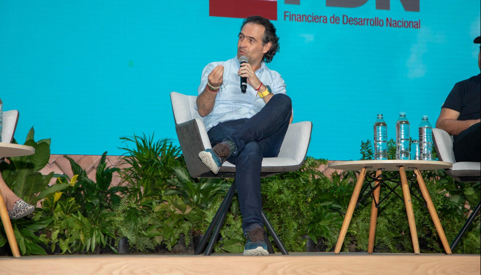 El Alcalde electo de Medellín, 'Fico' Gutiérrez.
