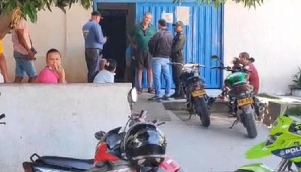 Puesto de salud del barrio Gaira.