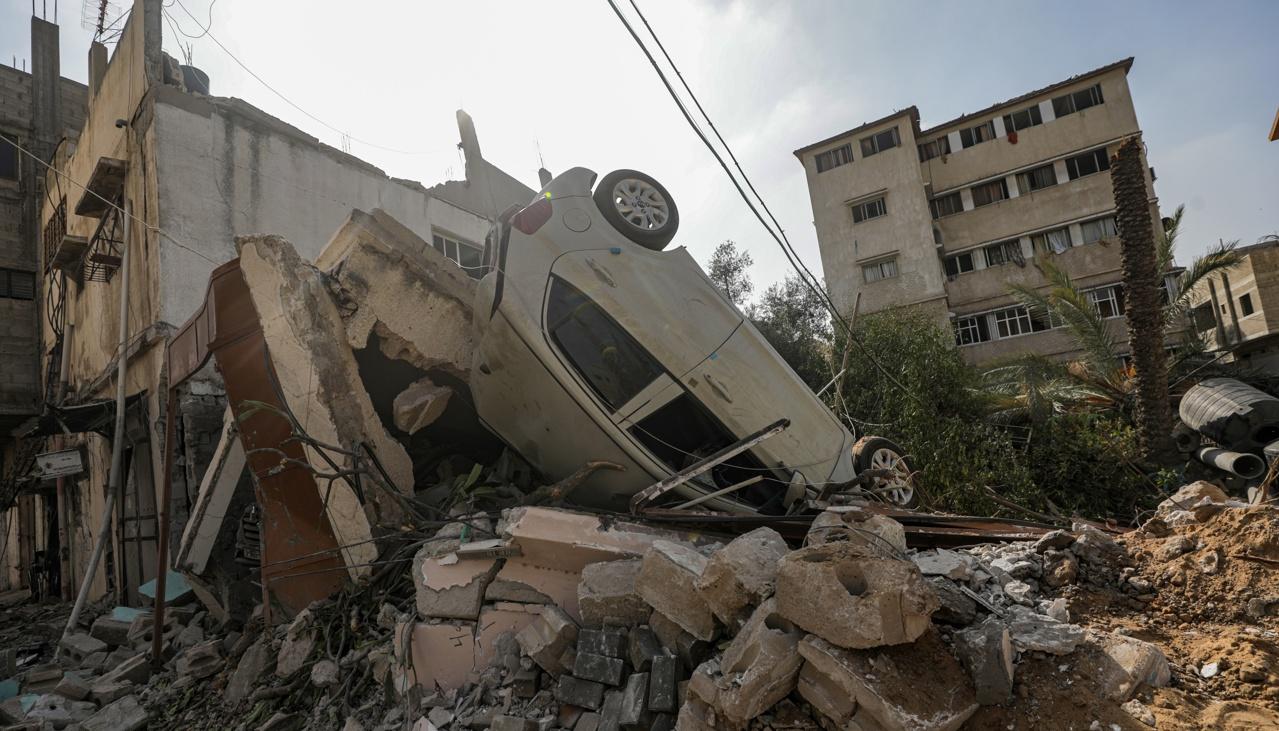 La imagen de la destrucción en Gaza.
