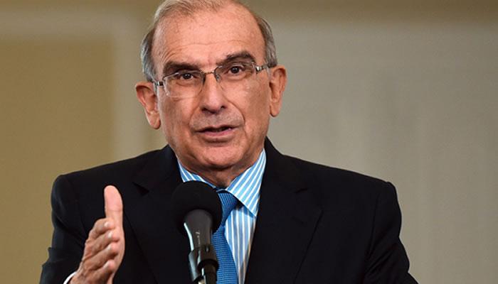 Humberto De la Calle, exnegociador de paz. 