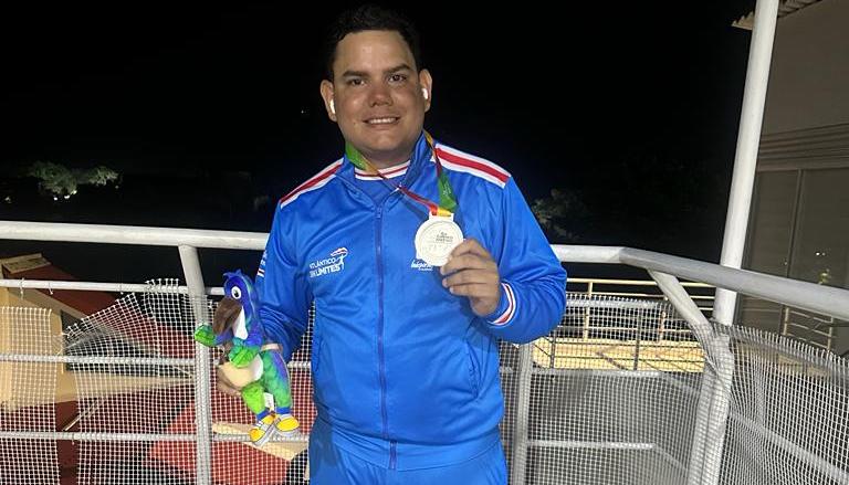 Kevin Donado le dio al Atlántico su segunda medalla de plata en los Juegos. 