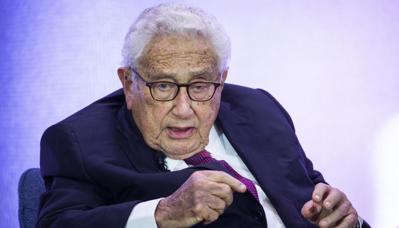 Exsecretario de Estado estadounidense Henry Kissinger.