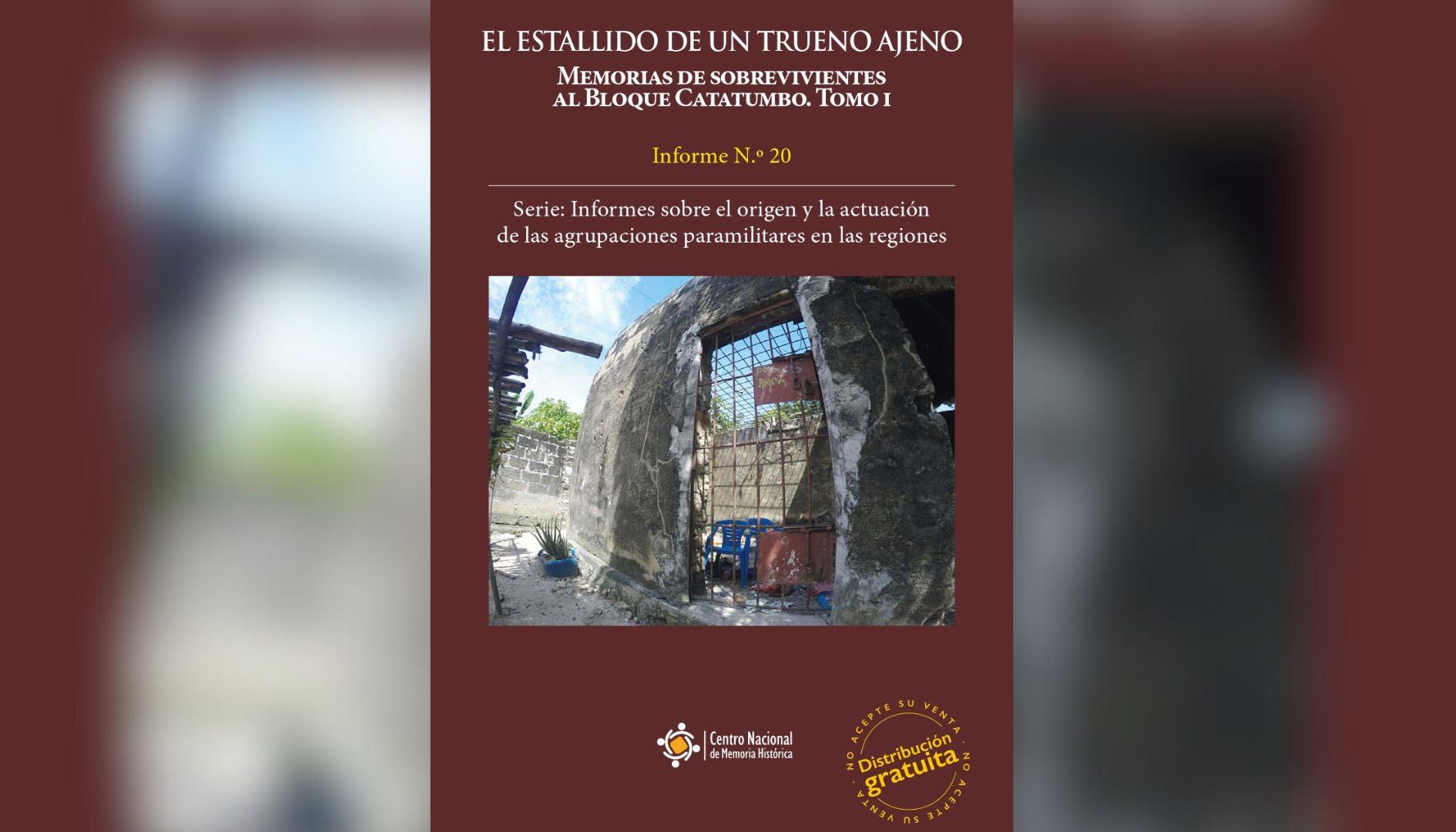Libro 'El estallido de un trueno ajeno'.