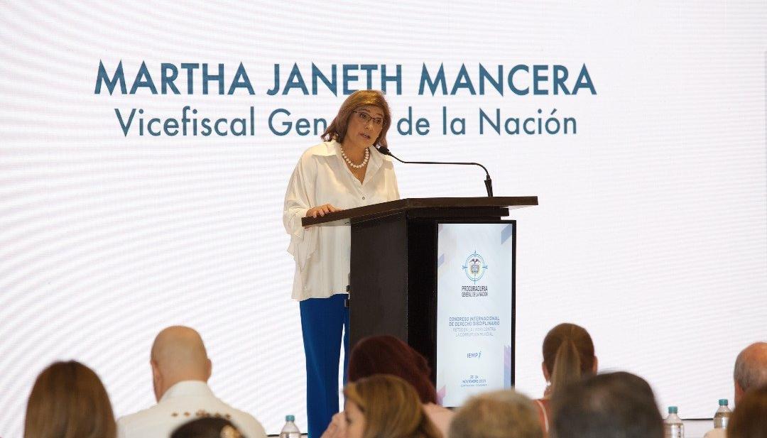 Martha Mancera, Vicefiscal en Cartagena.