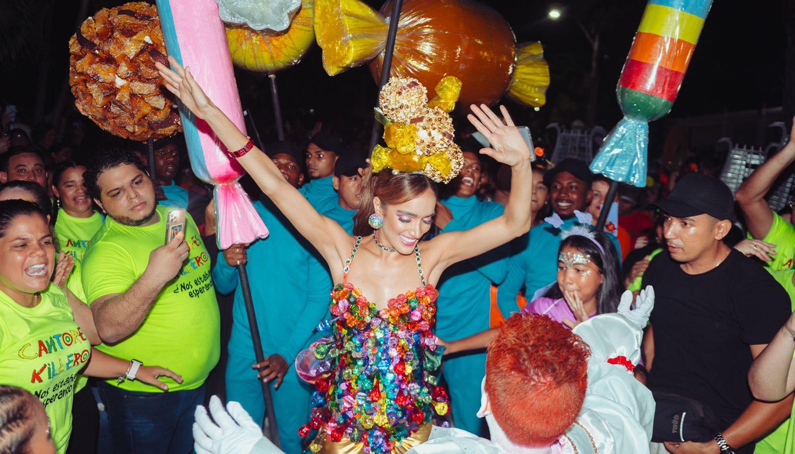 Melissa Cure Villa, Reina del Carnaval de Barranquilla 2024.