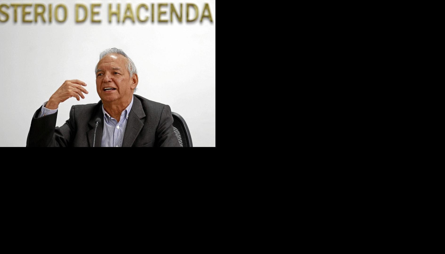 Ricardo Bonilla, ministro de Hacienda.