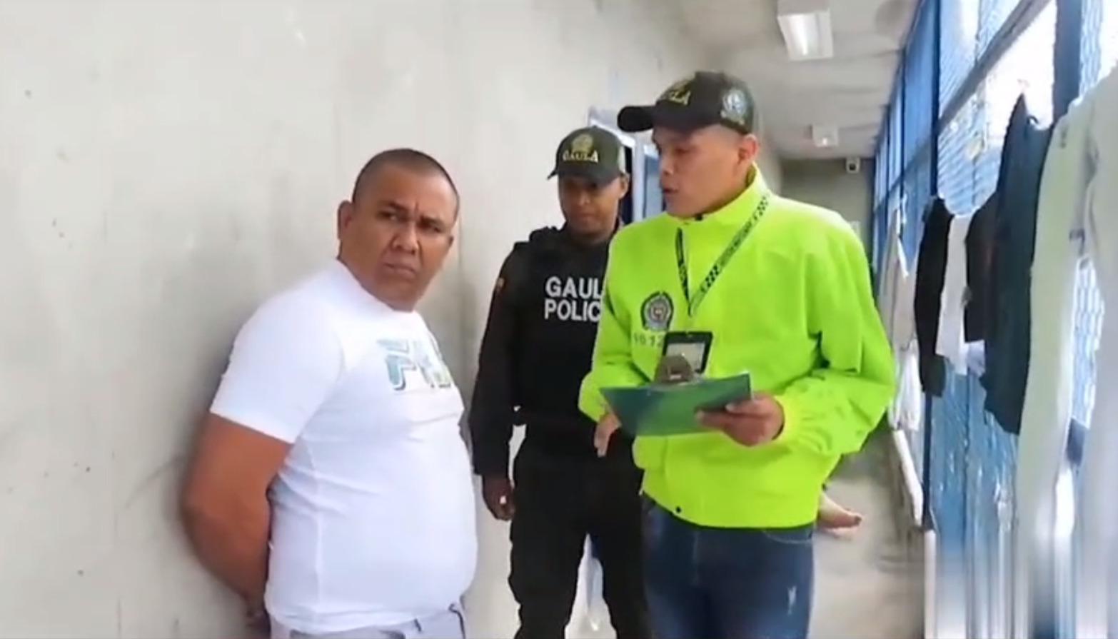 Ober Ricardo Martínez, alias 'Negro Ober'.