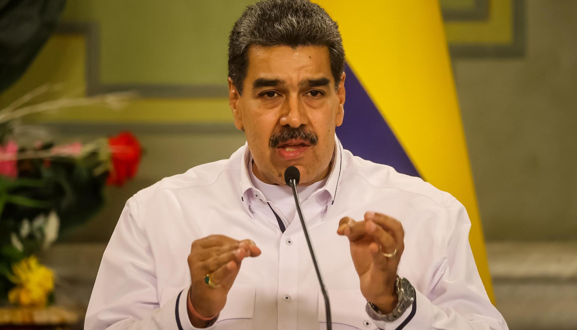 Nicolás Maduro, presidente de Venezuela. 