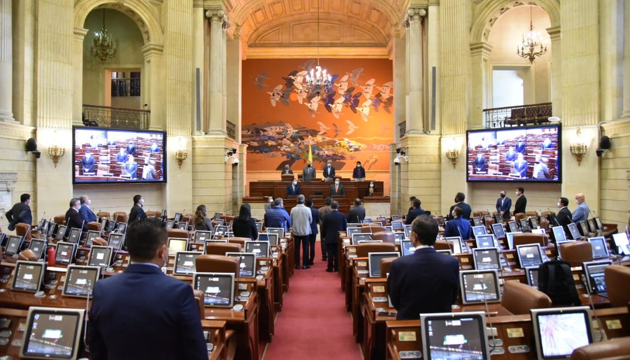 Plenaria de la Cámara, donde se debate la Reforma a la Salud. 