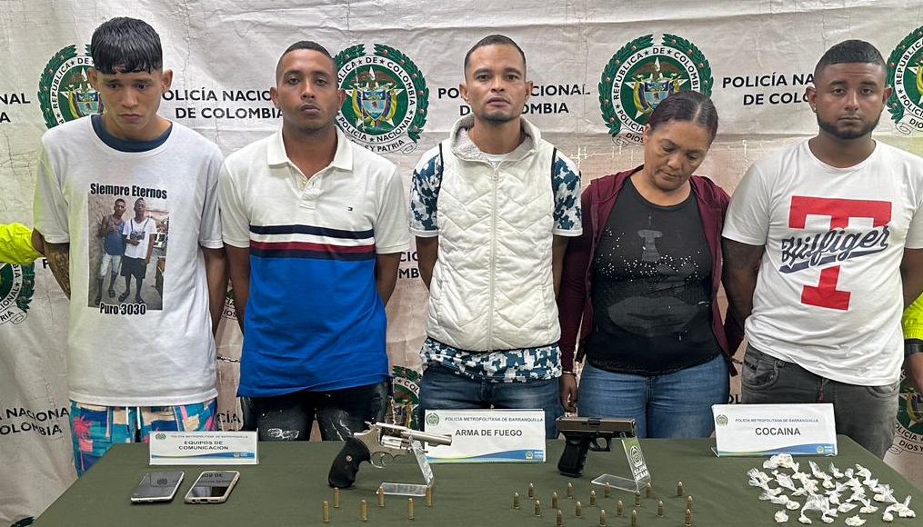 Los capturados.