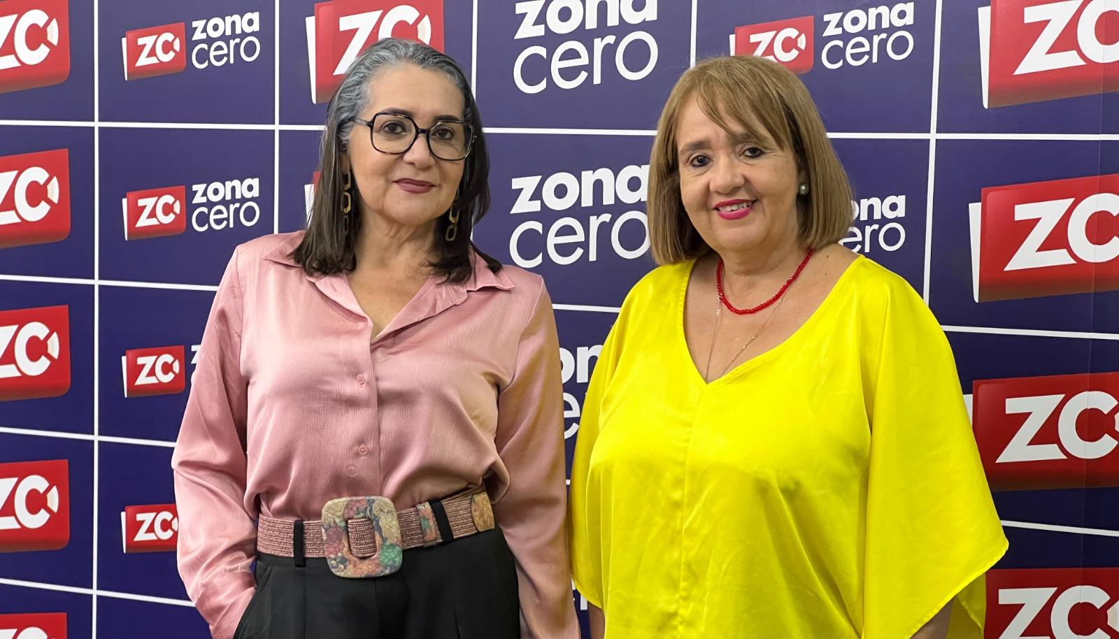 Ruth y Aura Pareja, integrantes de la 'Veeduría Género Mujer'.