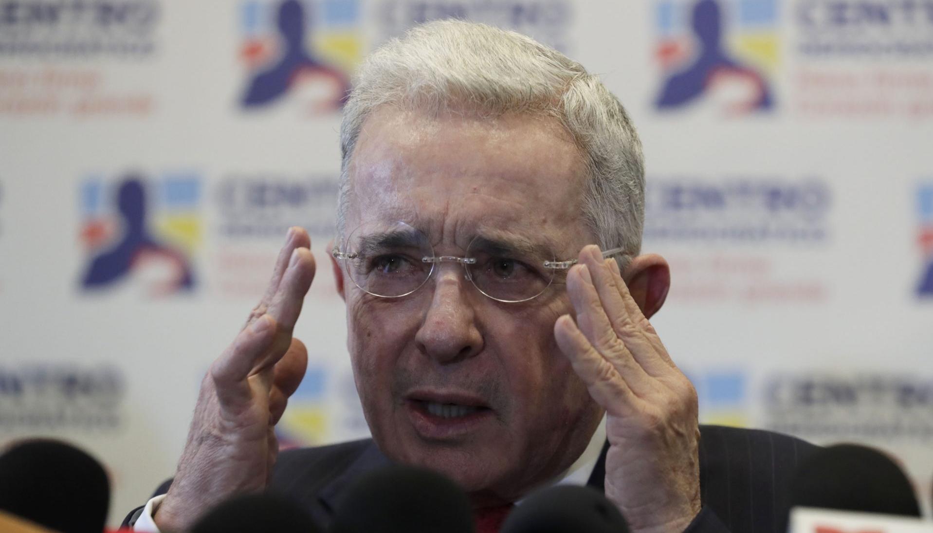 Álvaro Uribe Vélez, expresidente de Colombia.