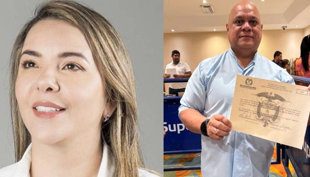 Mallath Martínez y José Alfredo 'El Cura' Ordóñez