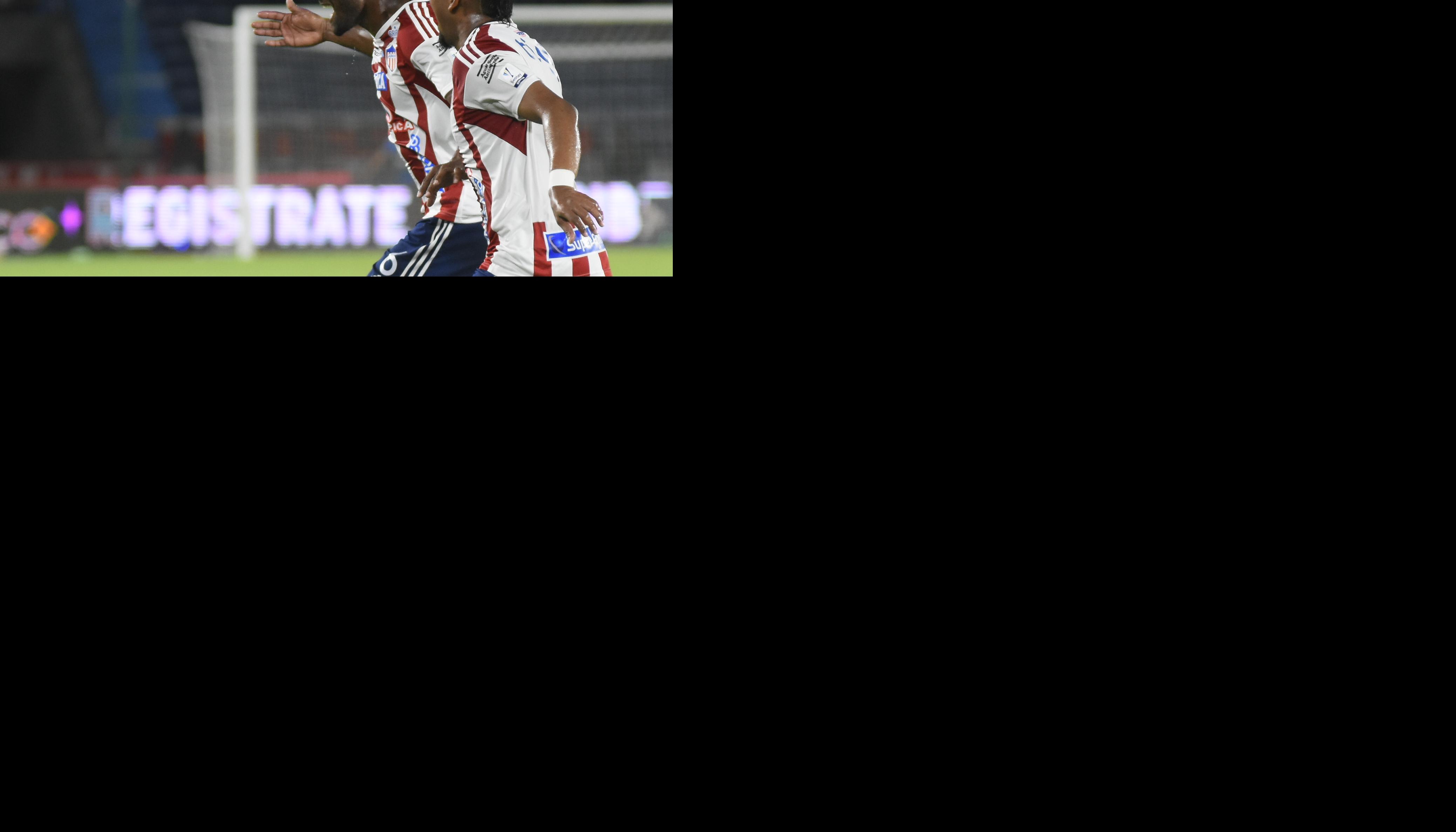 Didier Moreno, autor del primer gol de Junior contra Deportivo Cali. 