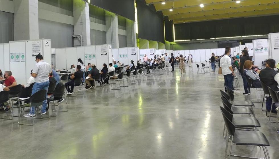Los escrutinios en Barranquilla se cumplieron en el Centro de Eventos Puerta de Oro.
