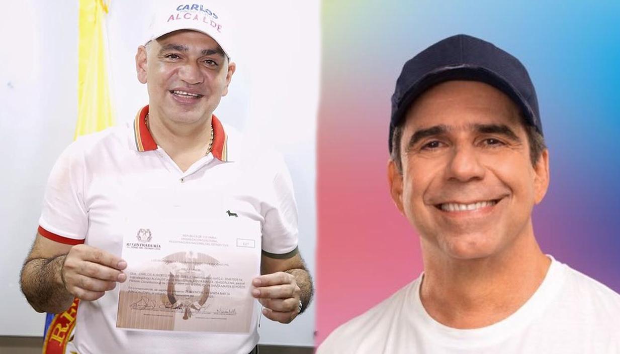 Carlos Pinedo y Alex Char