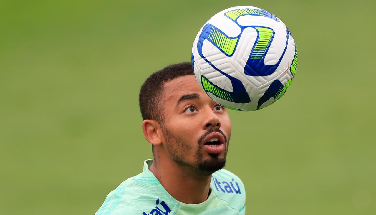 Gabriel Jesus liderará el ataque brasileño ante la ausencia de Vinicius. 