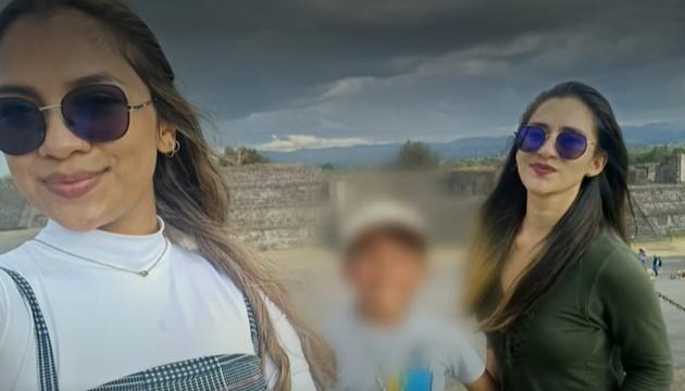 Érika y Leidy Cerón, de 27 y 26 años, y el hijo de una de ellas, de 9, secuestrados.