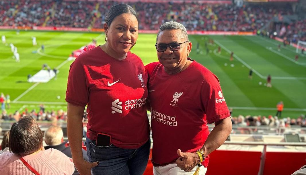 Luis Manuel Díaz junto a su esposa Cilenis Marulanda, en una foto de archivo