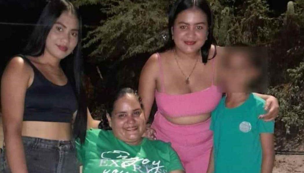 Sindry Mugno y sus hijas Betsy Liliana Vergara Mugno y Michel Mugno, asesinadas