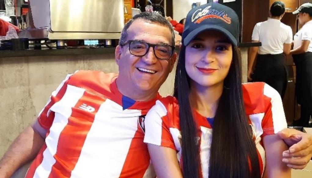 Milton Zambrano y su hija Margarita Rosa Zambrano Curcio