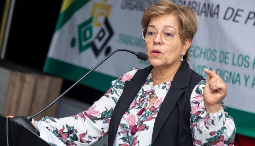  Gloria Inés Ramírez Ríos, Ministra de Trabajo.