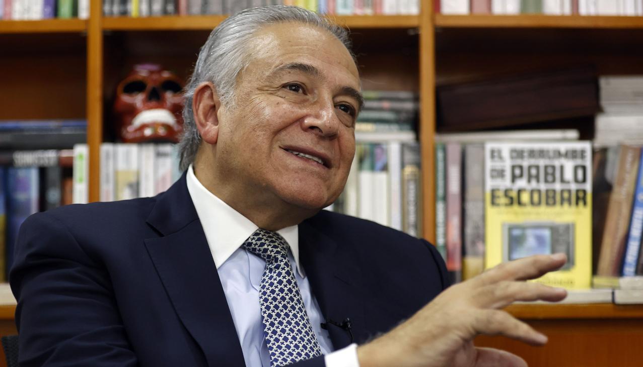 Óscar Naranjo, autor del libro 'El derrumbe de Pablo Escobar'.